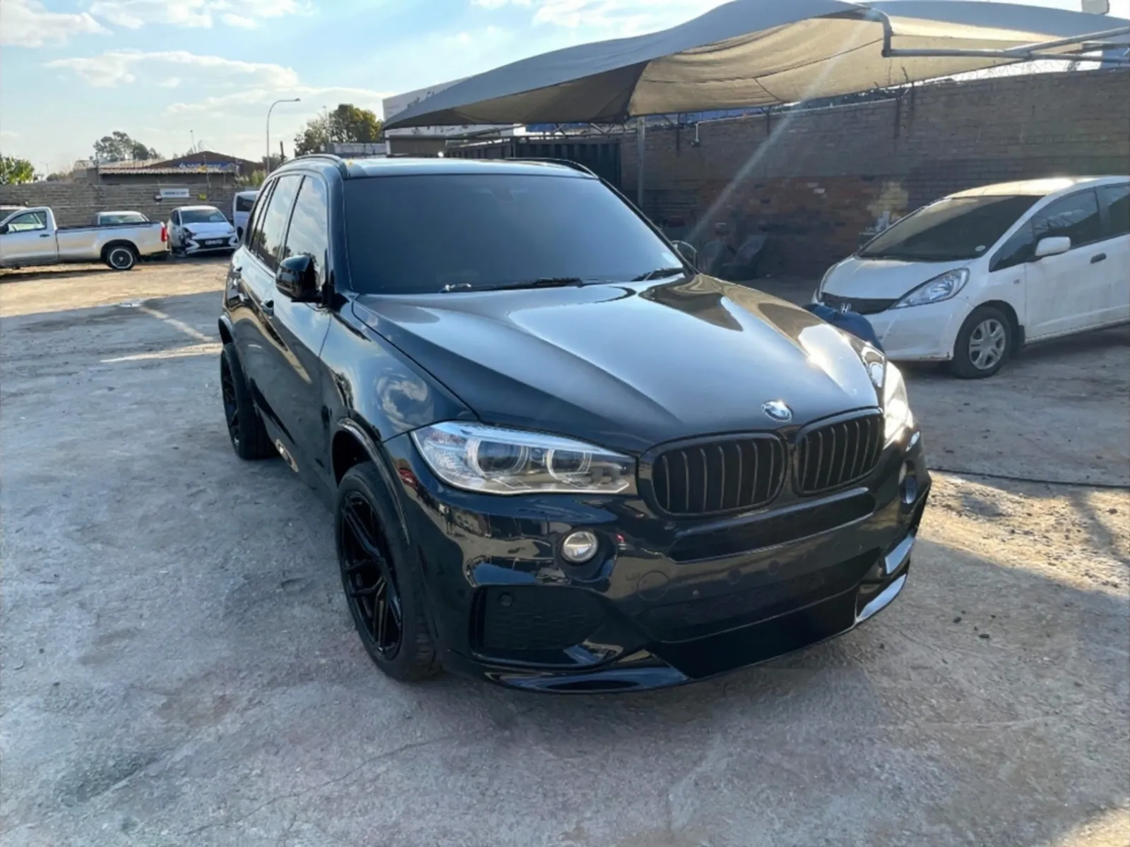 After paint correction – deep, clear paint finish with all swirls and imperfections removed